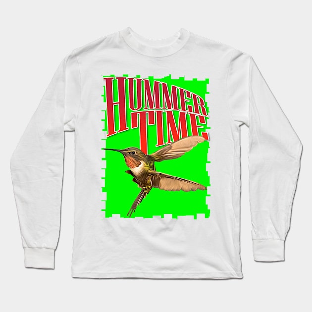 Hummer Time Long Sleeve T-Shirt by Ripples of Time